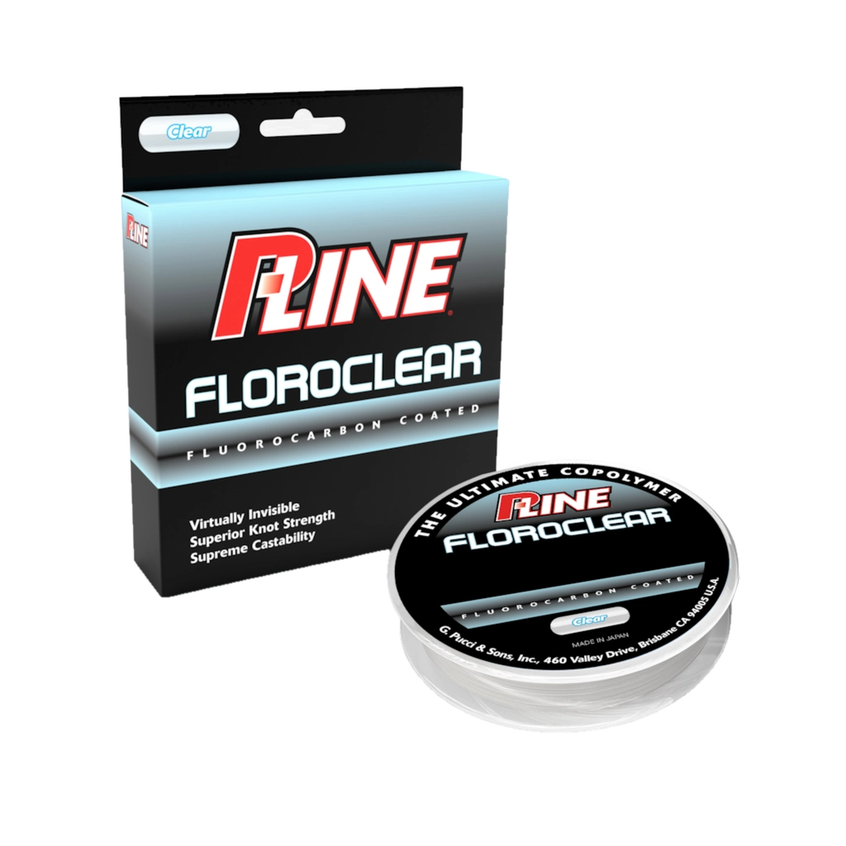 Floroclear Fluorocarbon Coated 4lb 300yd