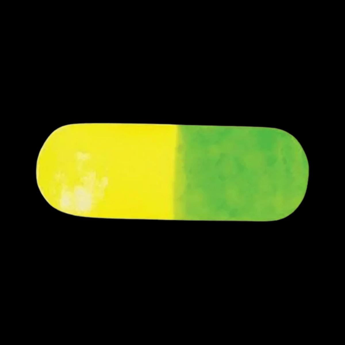 LINDY SNELL FLOATS 8PK LIME/YELLOW
