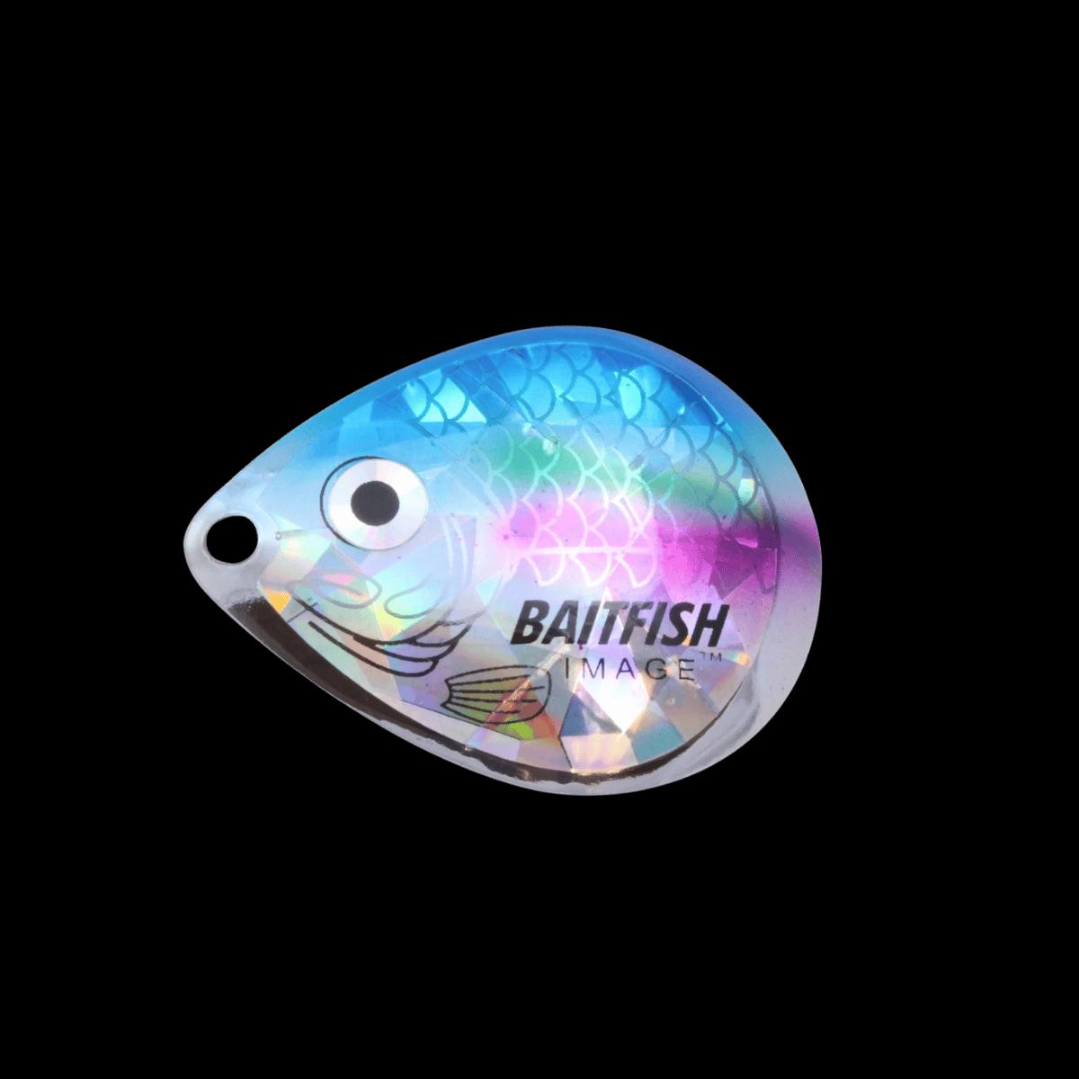 NORTHLAND BAITFISH-IMAGE BLADES 3/BAG #3 - RAINBOW