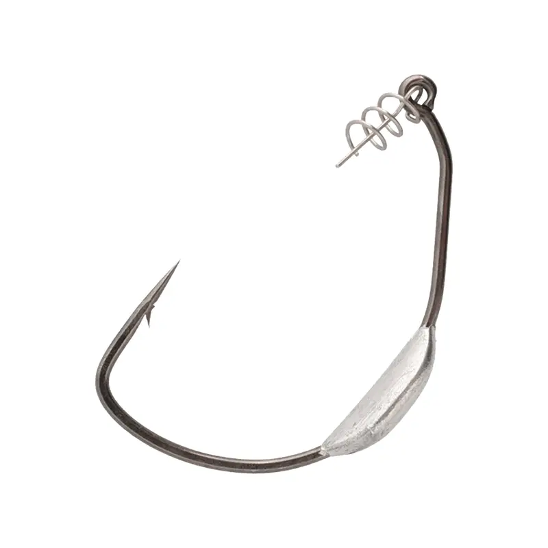 OWNER WEIGHTED BEAST HOOK W/TWISTLOCK - 2PK - 8/0 size - 1/2oz