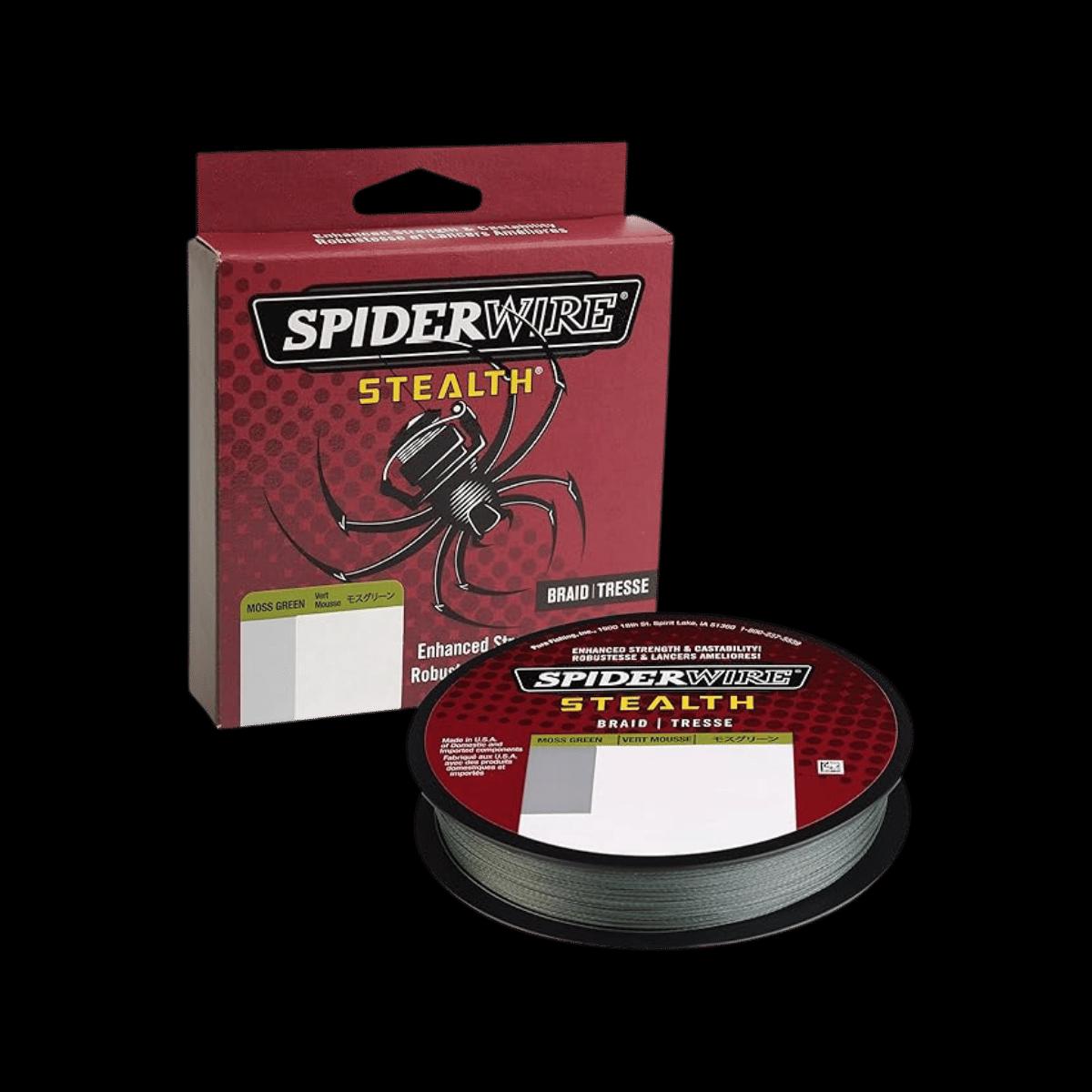 SPIDERWIRE STEALTH SUPERLINE 125YD - 10 LBS - MOSS GREEN