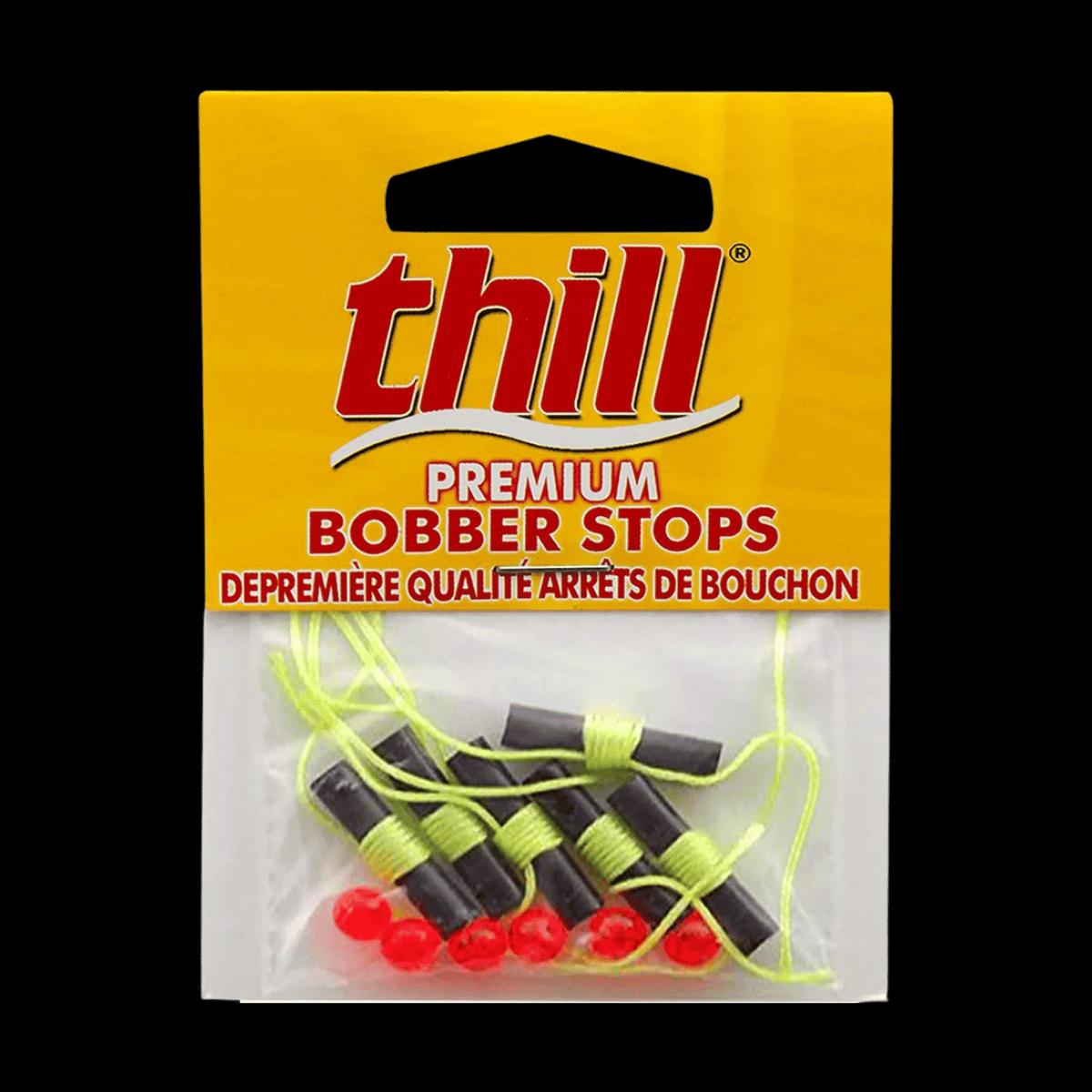 THILL BOBBER STOPS/BEADS 6PK - FLUORE YELLOW