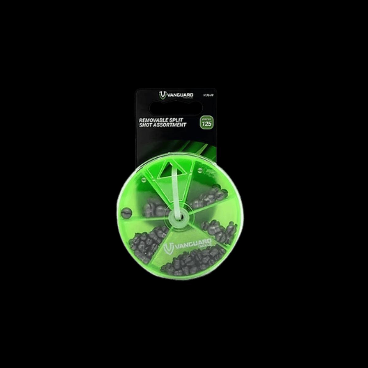 VANGUARD TACKLE REM SPLIT SHOT SELECTOR 124PC ASSORTED