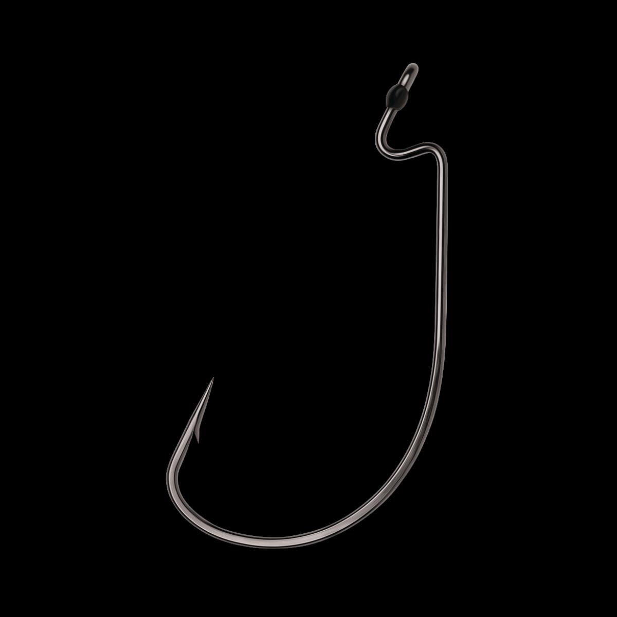 VMC WIDE GAP HOOK 25PK - #5/0 BLACK NICKEL