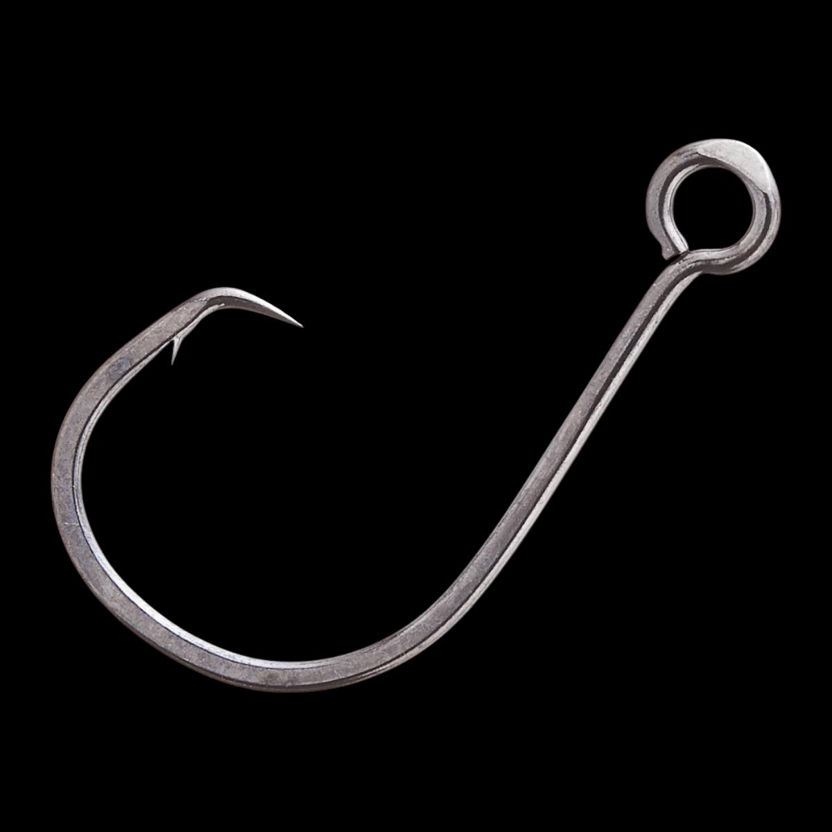 GAMAKATSU CRANKBAIT CIRCLE HOOK 6PK - BLACK - SIZES 1 to 3/0 - SZ1/0
