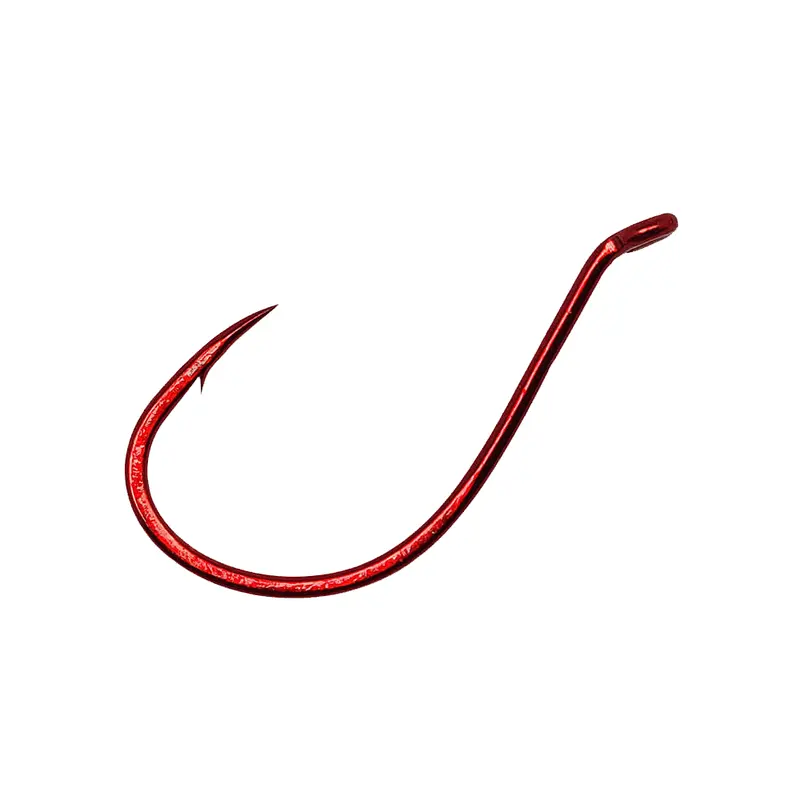 GAMAKATSU OCTOPUS HOOK 10PK - RED SIZE 8