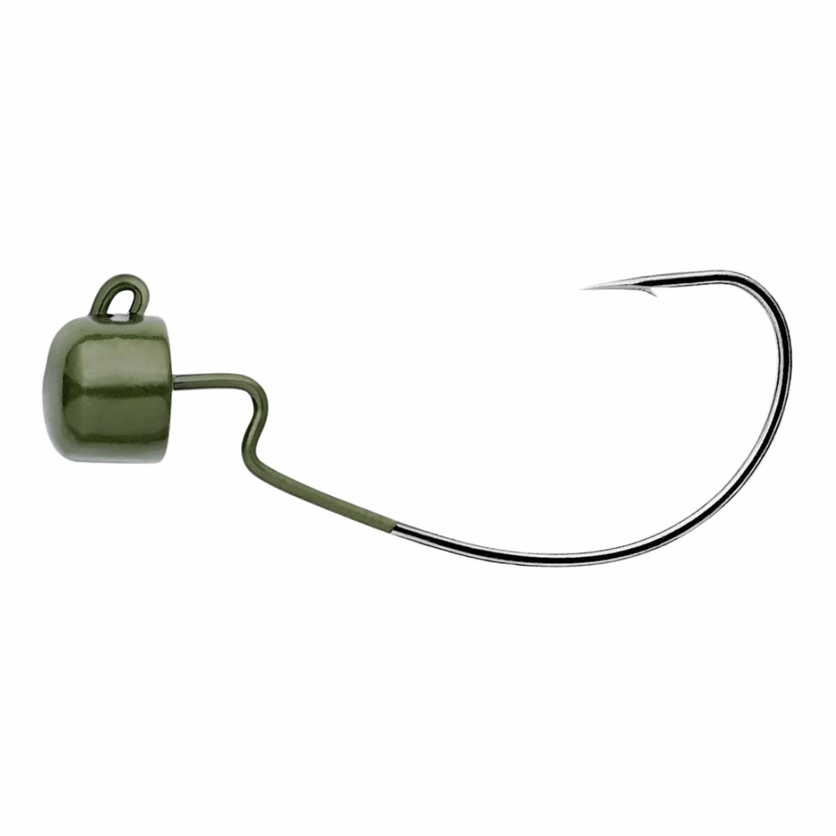 OWNER AMERICAN BLOCK HEAD OFFSET FISHING JIGS