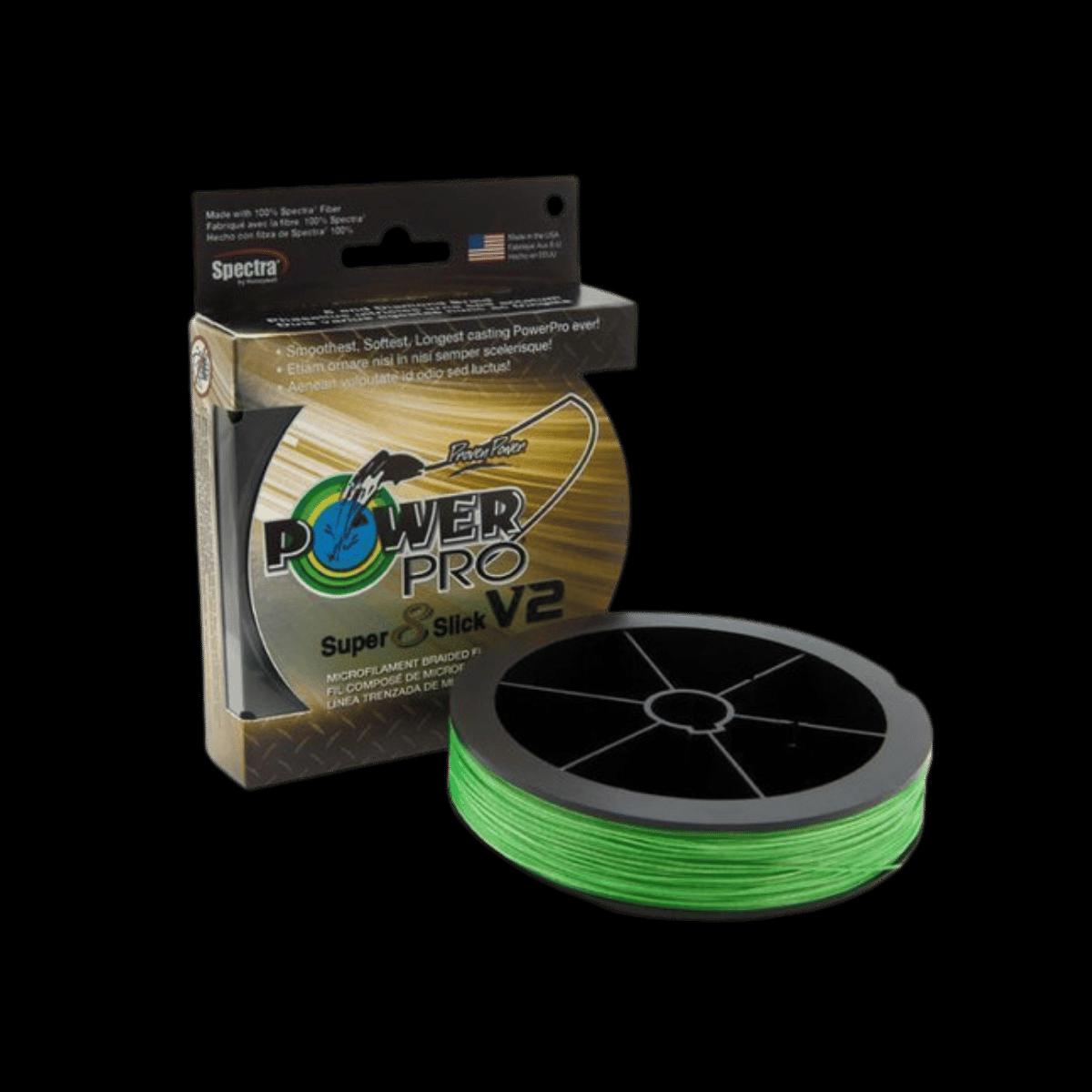 POWER PRO SUPER SLICK V2 - 150YD 10LB AQUA GREEN