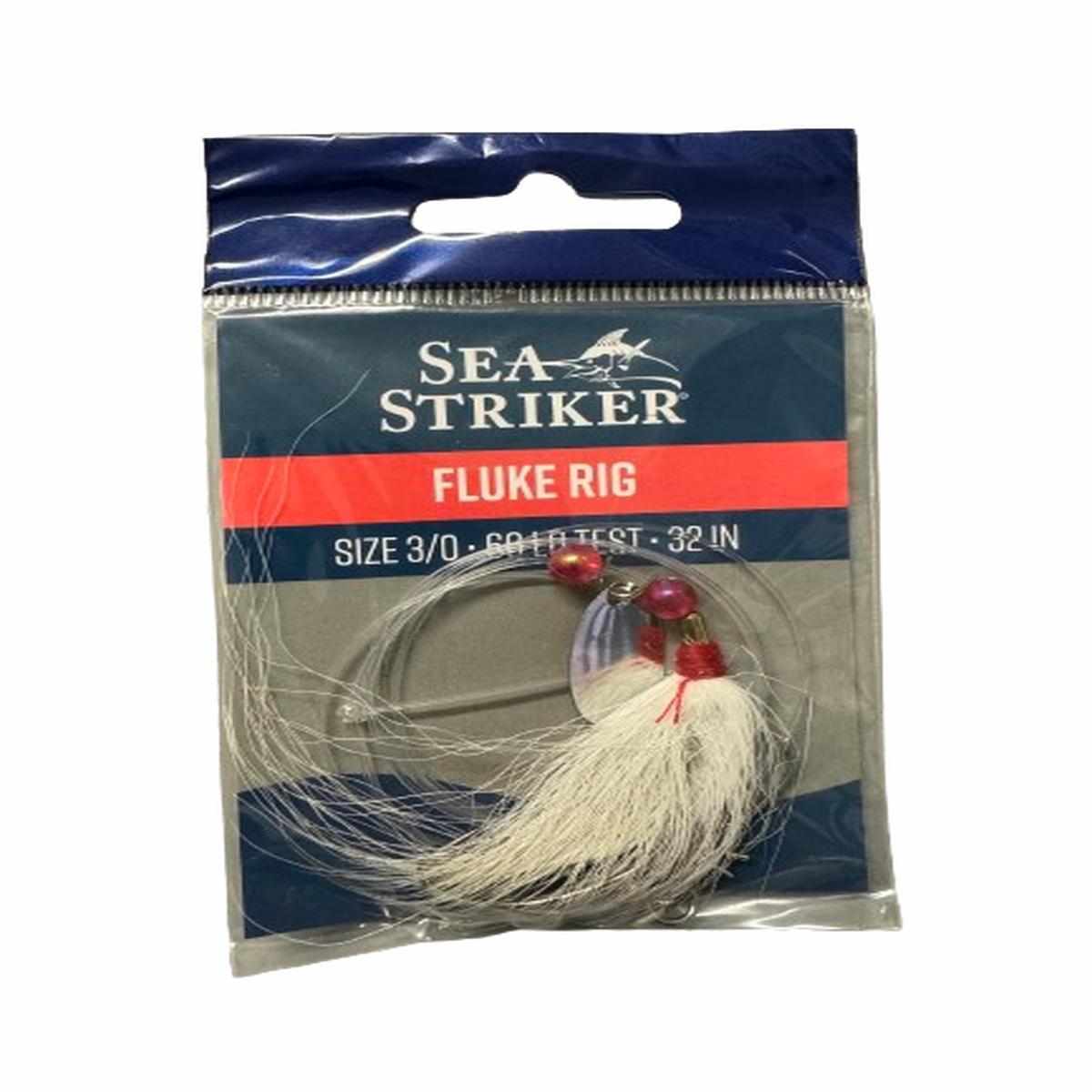 Sea Striker Fluke Rig Double Hook