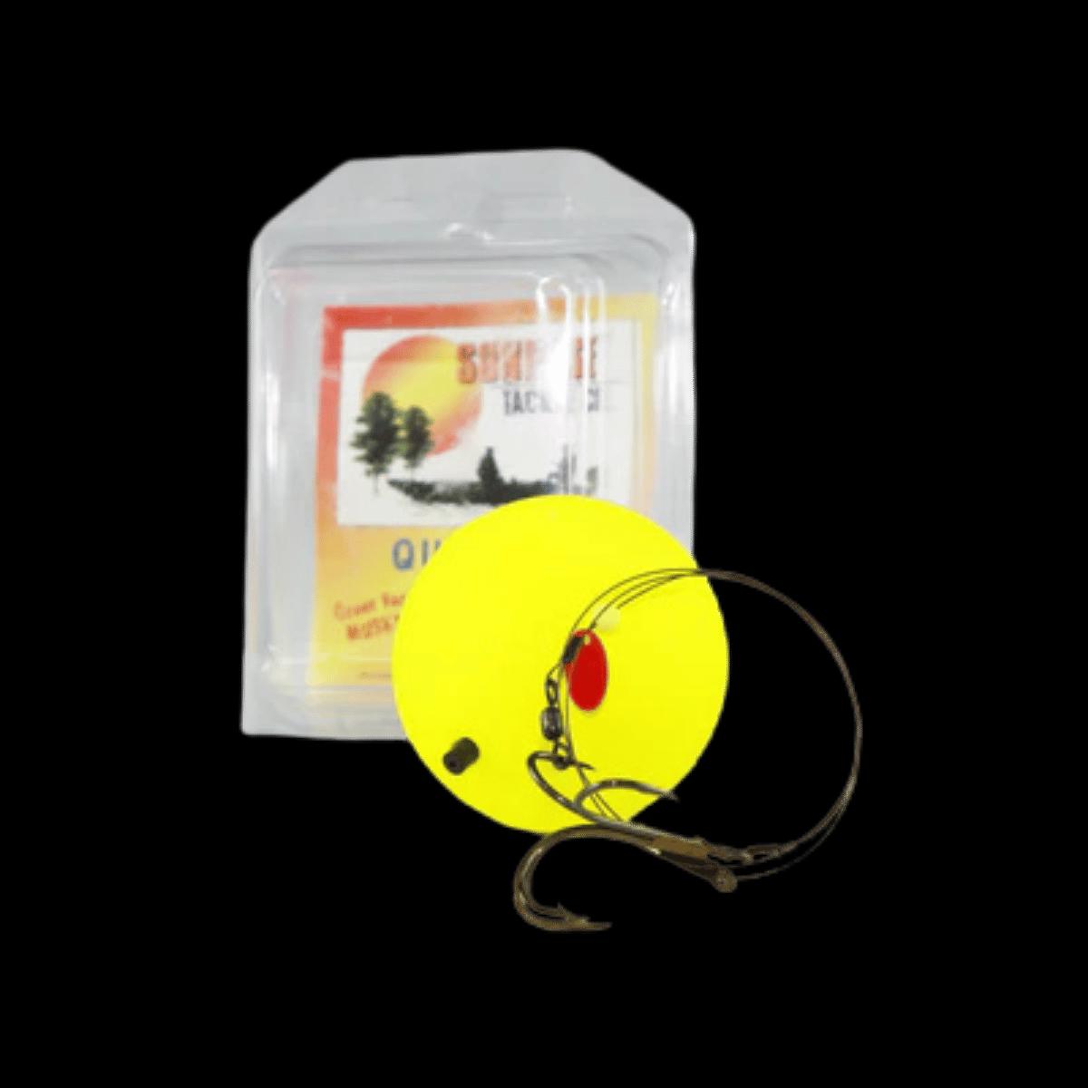 SUNRISE TACKLE BOBBER KIT MUSKY W/LZR RD - YELLOW