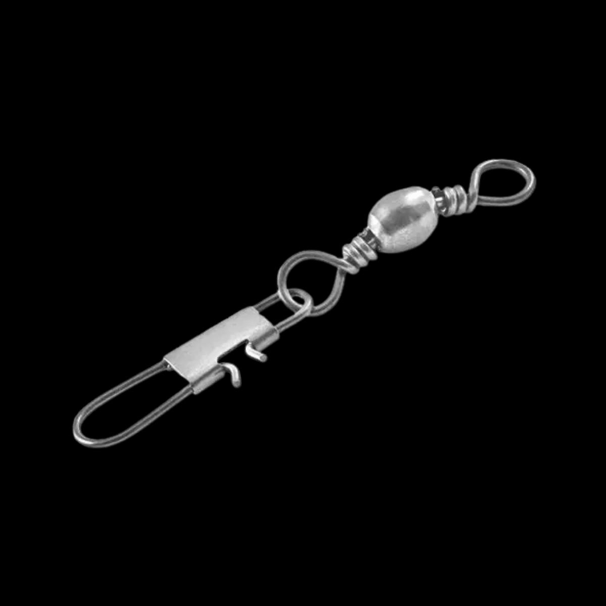 VANGUARD TACKLE SWIVEL W/INTERLOCK SNAP 7PK #10 NICKEL