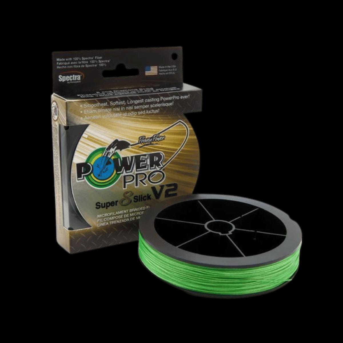 POWER PRO SUPER SLICK V2 150YD - 20LB - AQUA GREEN