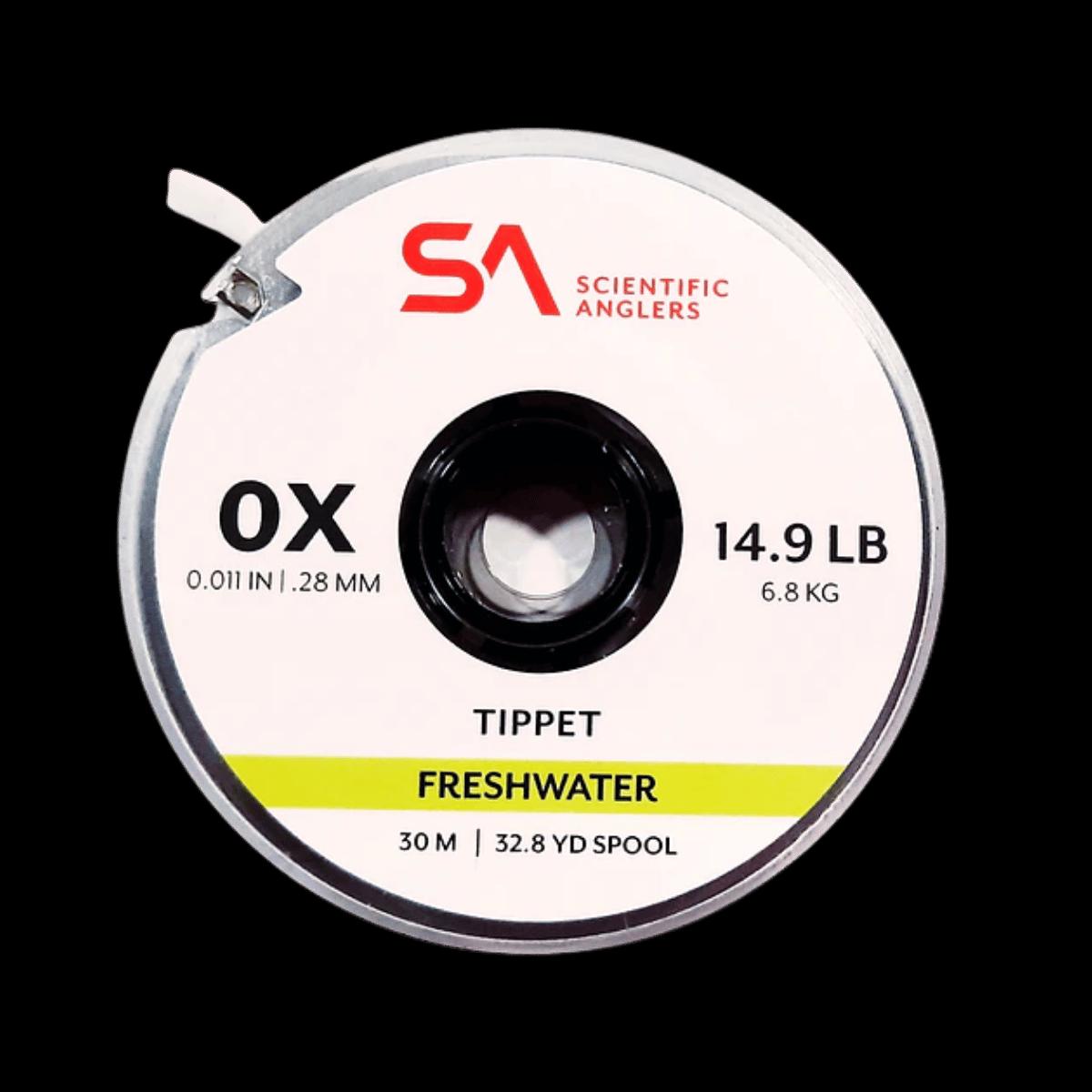 SCIENTIFIC ANGLERS FRESHWATER NYLON TIPPET 30MM 3X - CLEAR
