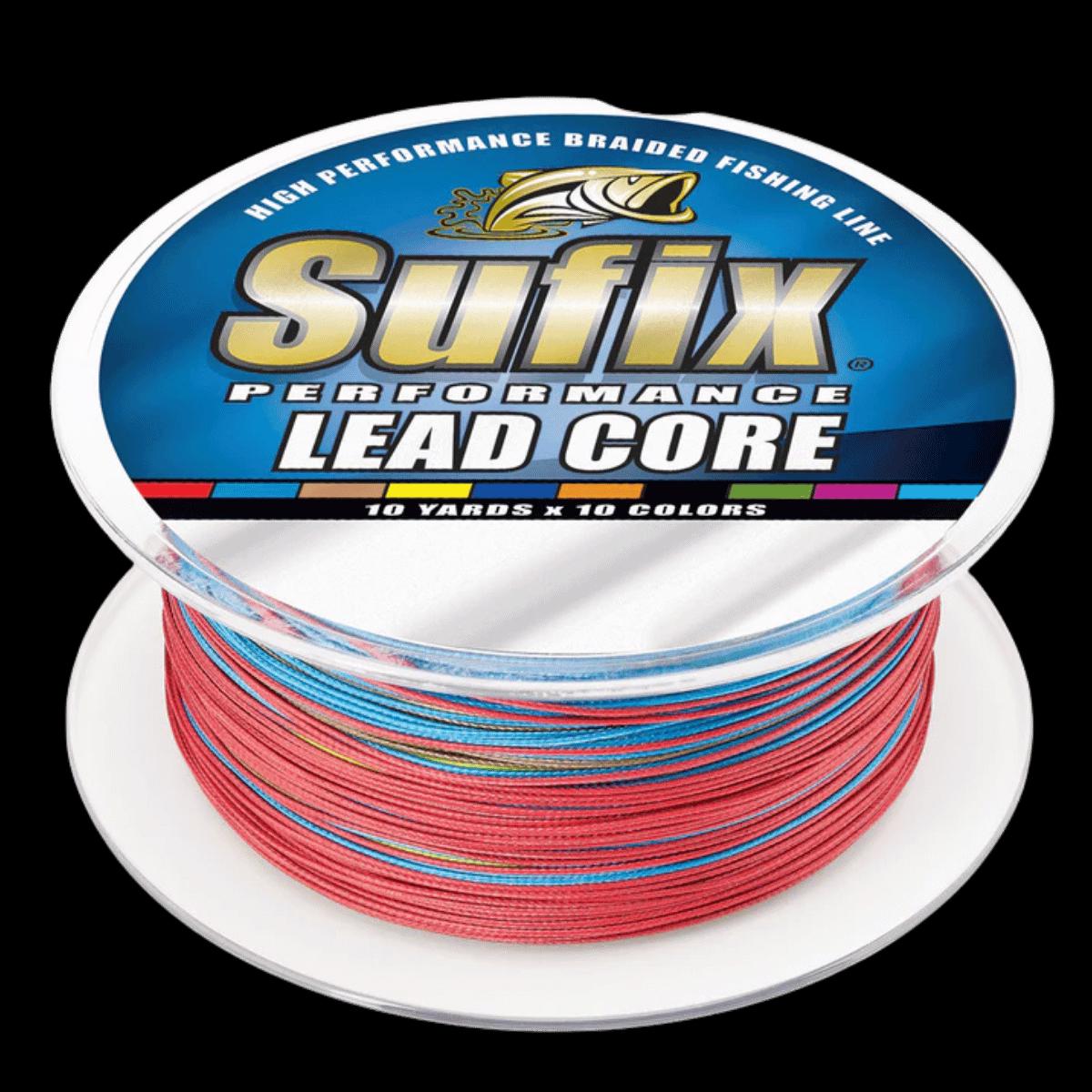 SUFIX 200YD PERFORMANCE LEAD CORE METERED FISHING LINE 18LB