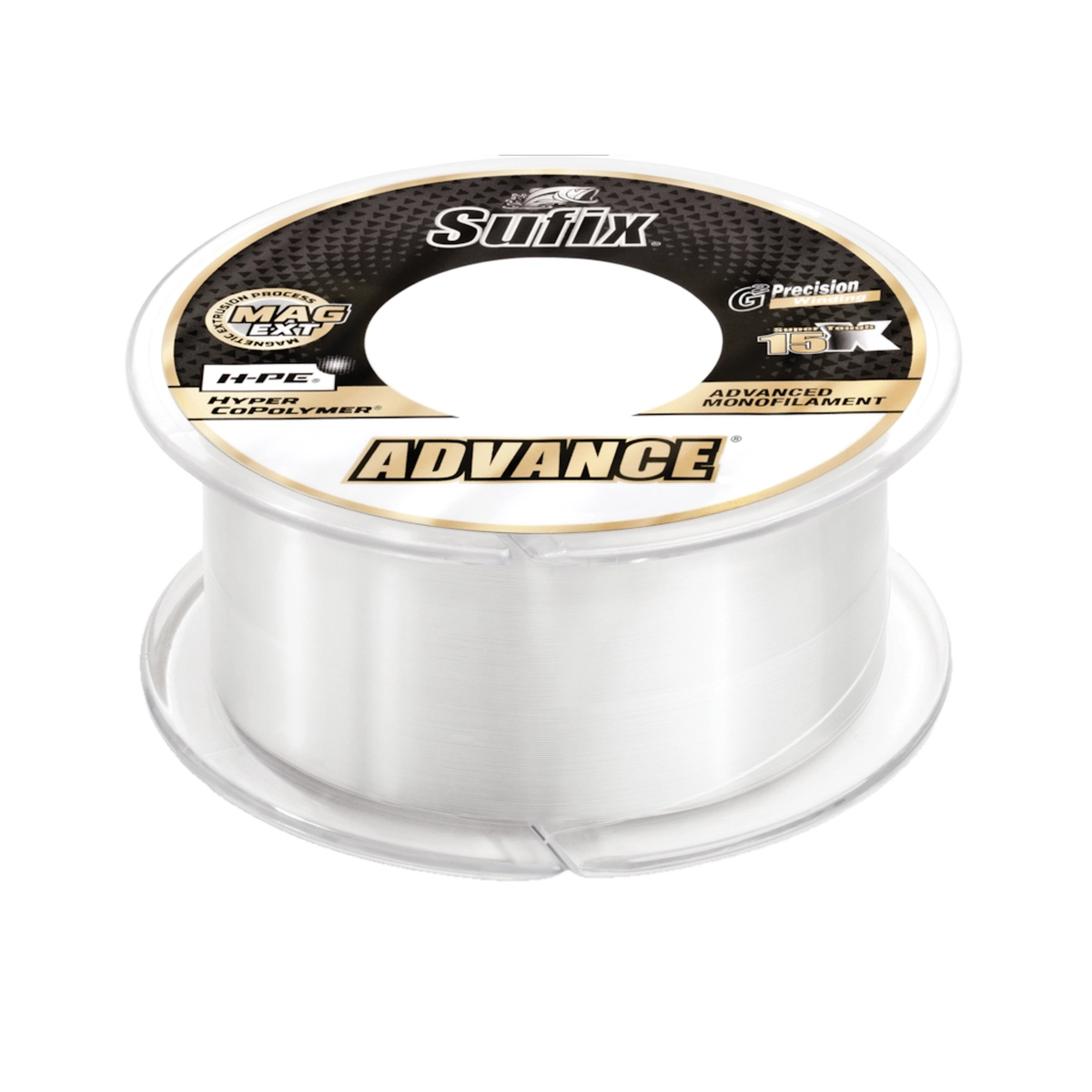 Sufix Advance Monofiliment Fishing Line, 4lb Test, 330 Yd Spool