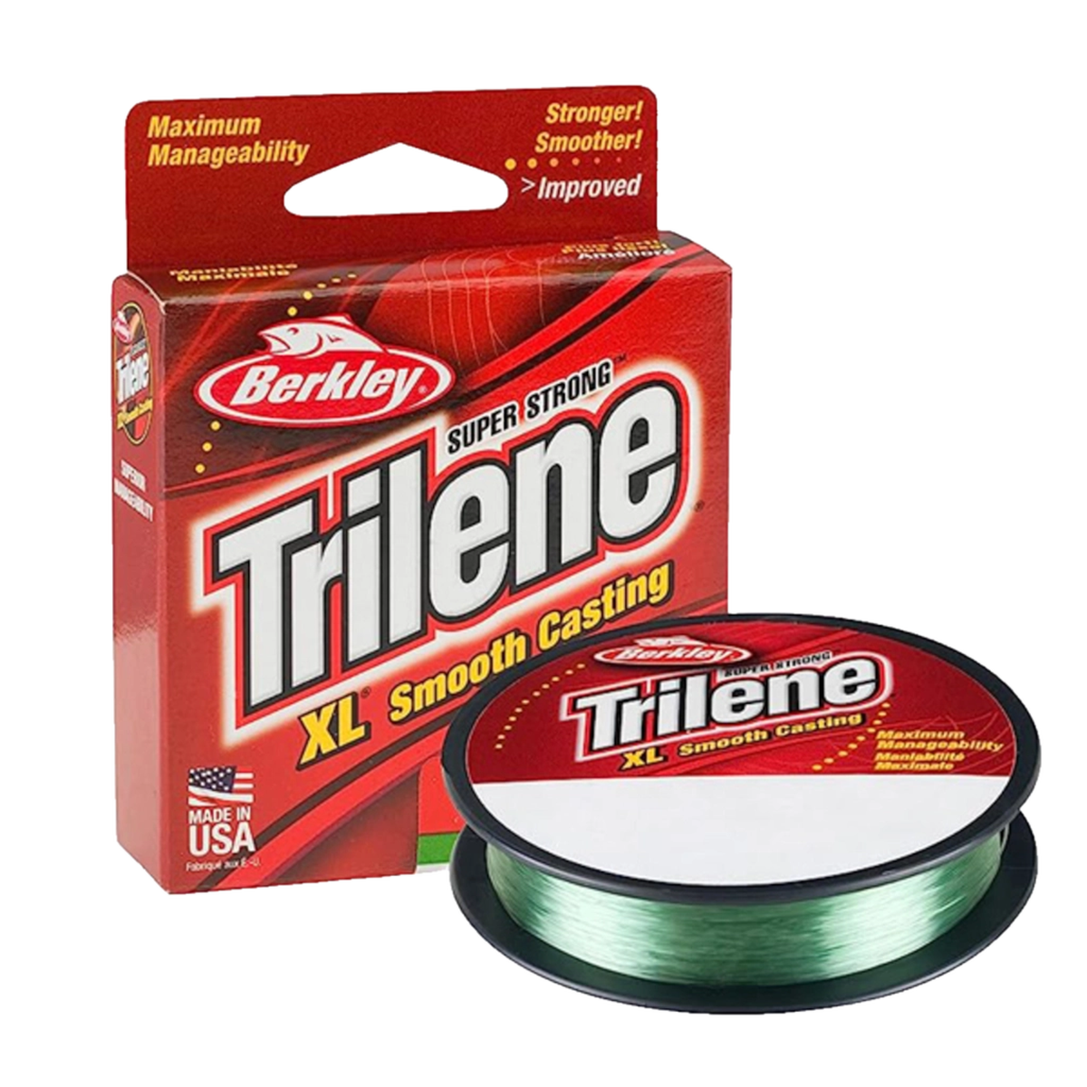 Trilene XL Pony Spool Low-Vis Green 12lb