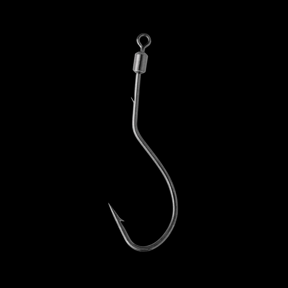 VMC SPINDRIFT HOOK 6PK - #1/0 - BLACK NICKEL