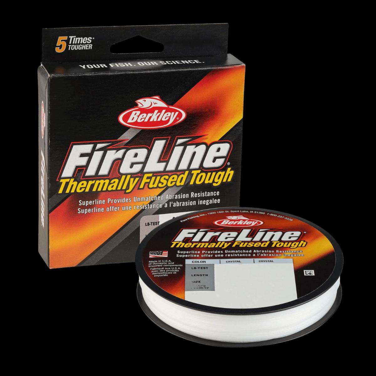 BERKLEY FIRELINE FILLER SPOOL 125YD - CRYSTAL | 08 LBS