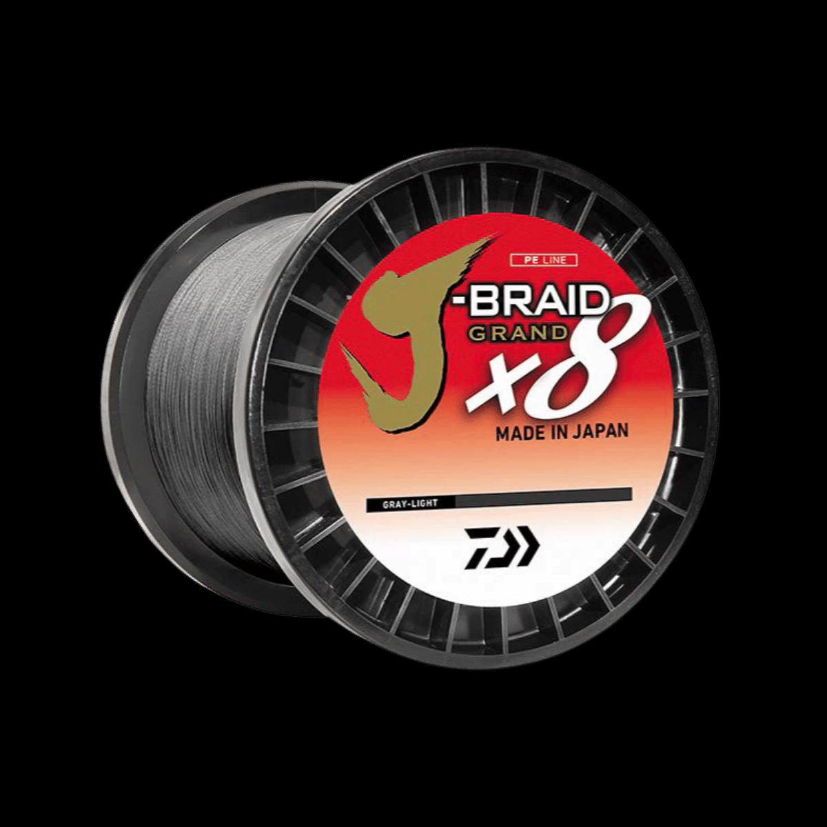 DAIWA J-BRAID GRAND 8X FS 150YD 8 LBS GRAY LIGHT