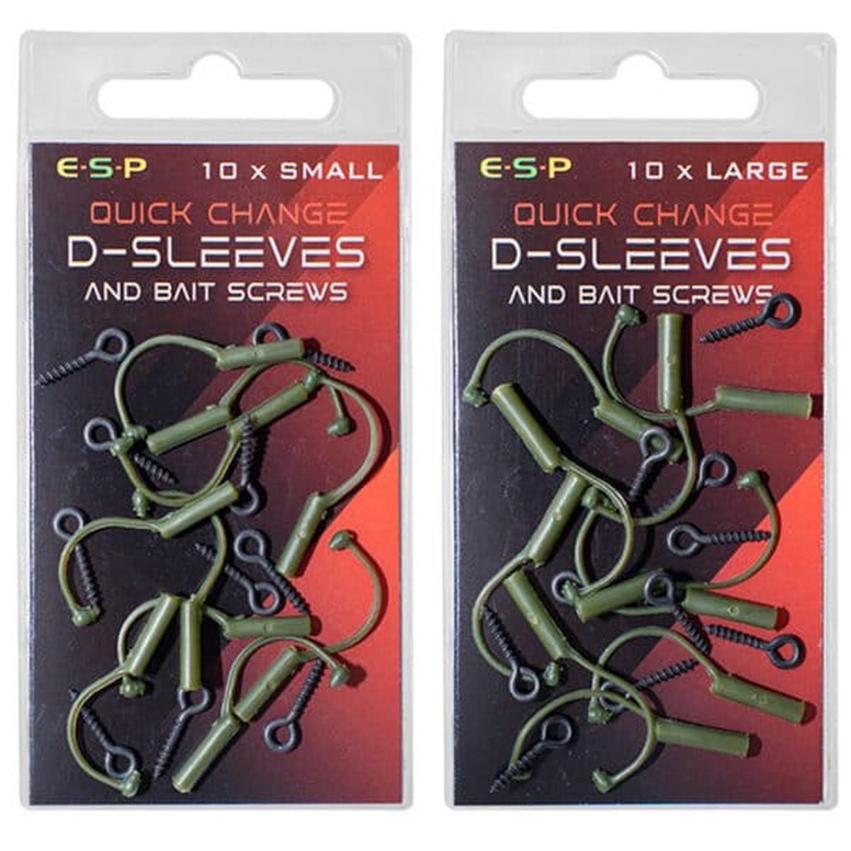 ESP Quick Change D Sleeves and Bait Screws