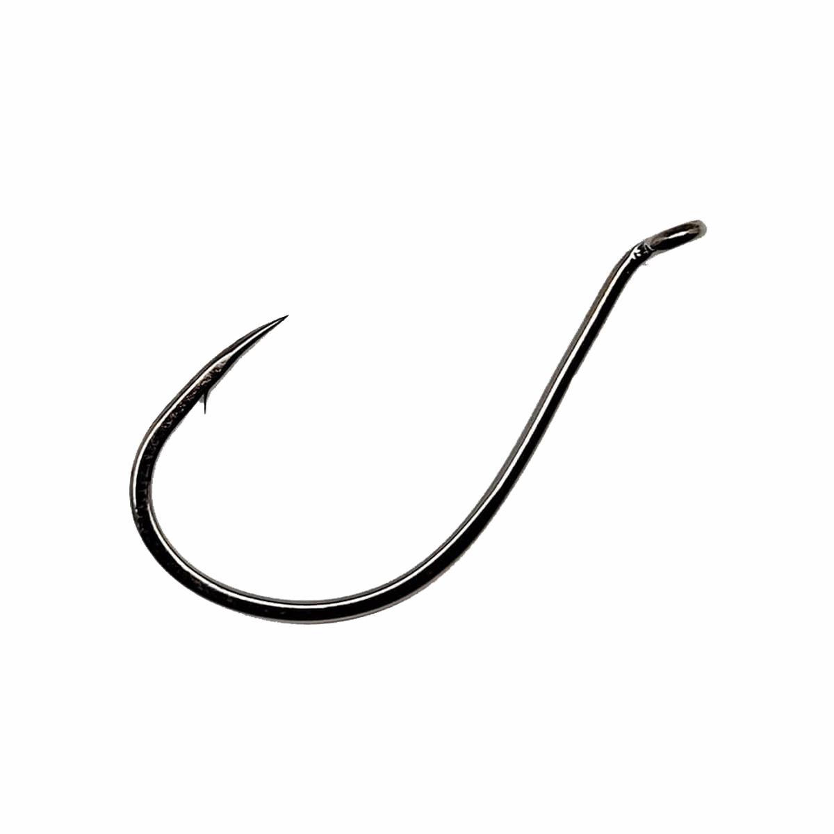 GAMAKATSU OCTOPUS HOOK 10PK - BLACK SIZE 4
