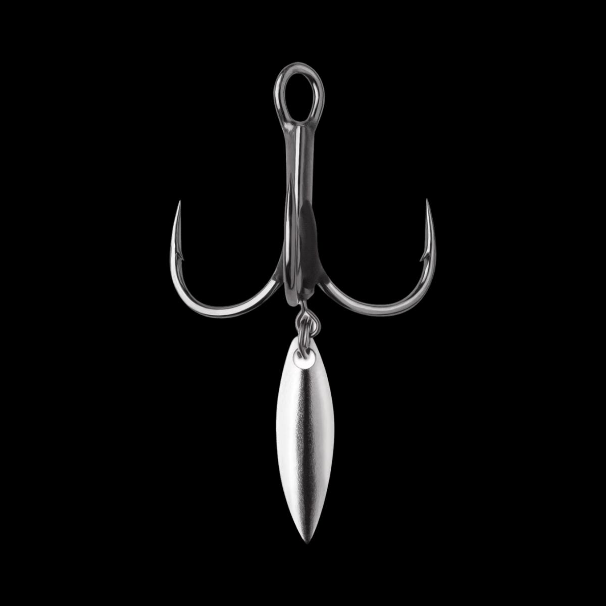 VMC BLADED HYBRID TREBLE SHORT 2PK #3 - BLACK NICKEL