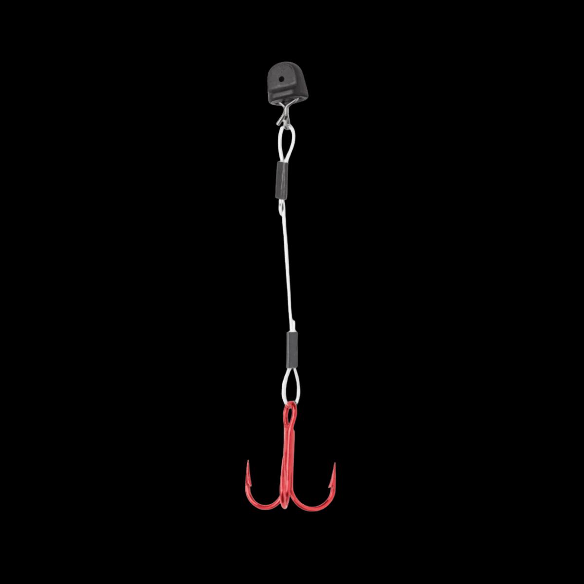 VMC QUIK STRIKE TRAILER TRBL HOOK - 3IN | TIN RED