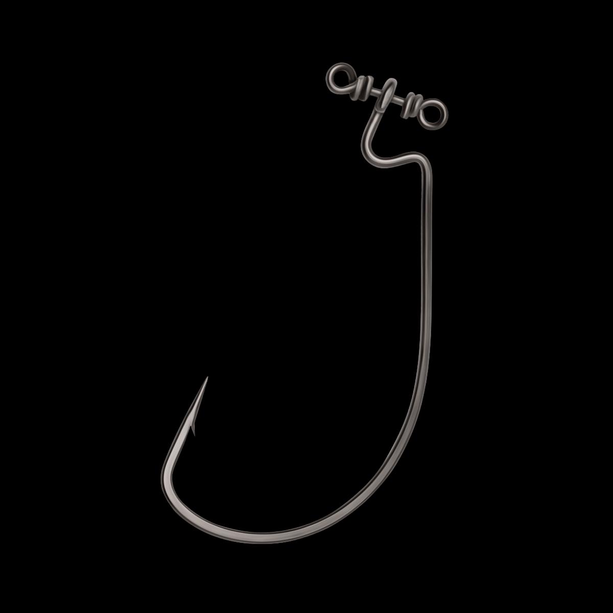 VMC SPINSHOT WIDE GAP - #2/0 BLACK NICKEL