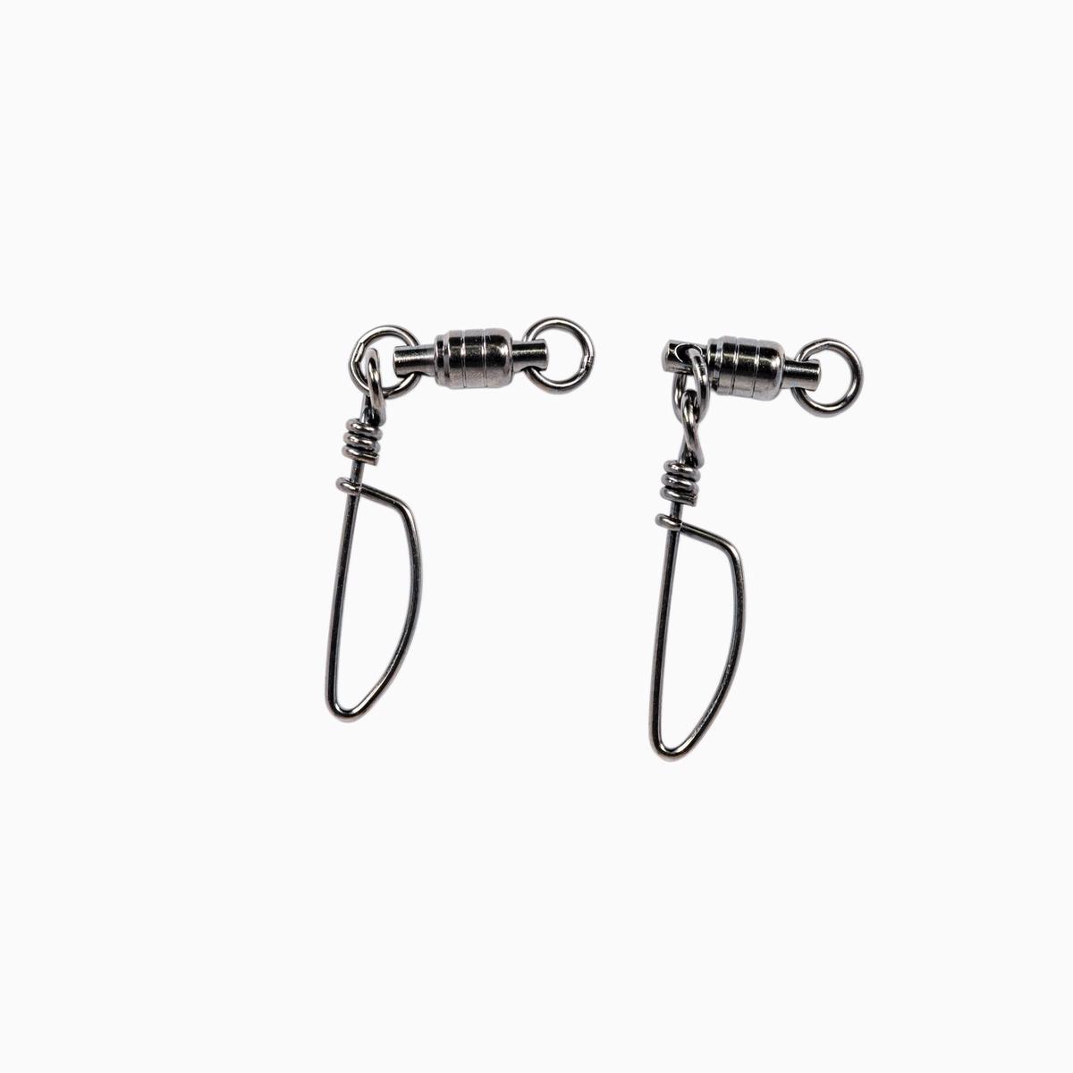 American Fishing Wire Stainless Steel Ball Bearing Snap Swivels w/ Double Welded Rings