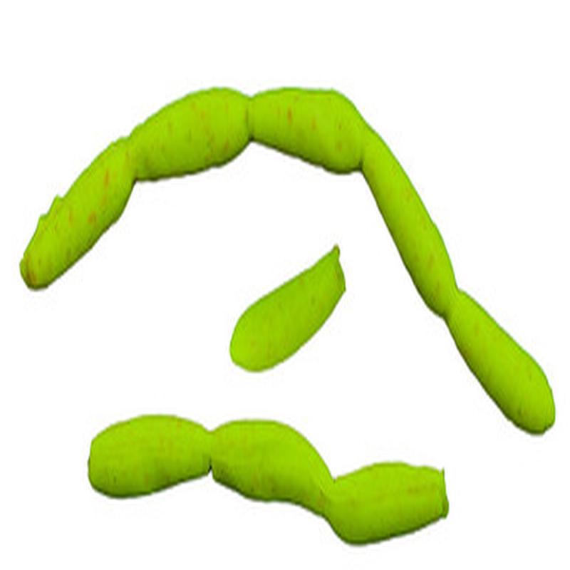 Berkley Gulp Ice Euro Larvae - Chartreuse