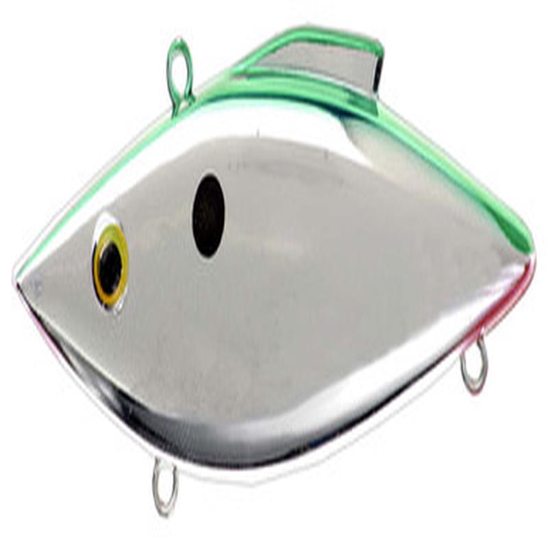 Bill Lewis Rat-L-Trap Mini-Trap (MT) 1/4oz 25G CHROME GREEN BACK
