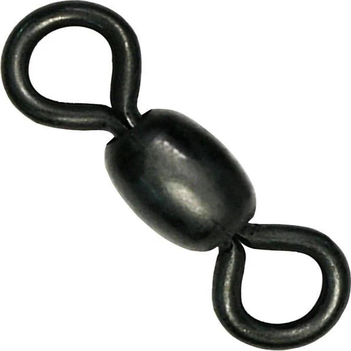 Billfisher Stainless Crane Barrel Swivel Nickel Black #1/0 525# 1000pk
