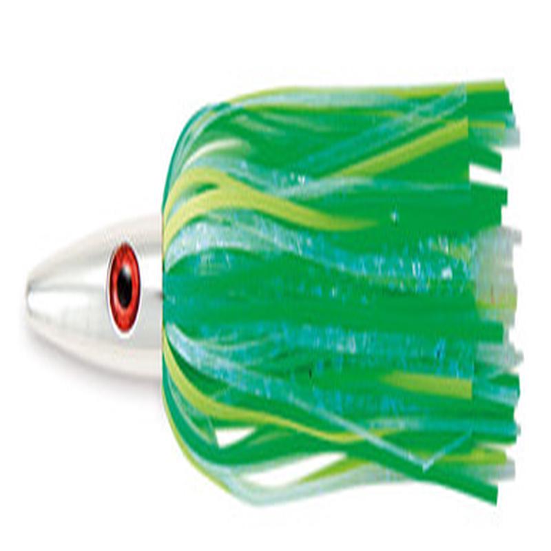 C&H Lures Billy Baits Ahi Slayer Lure Rigged - Chartreuse/Green Disco