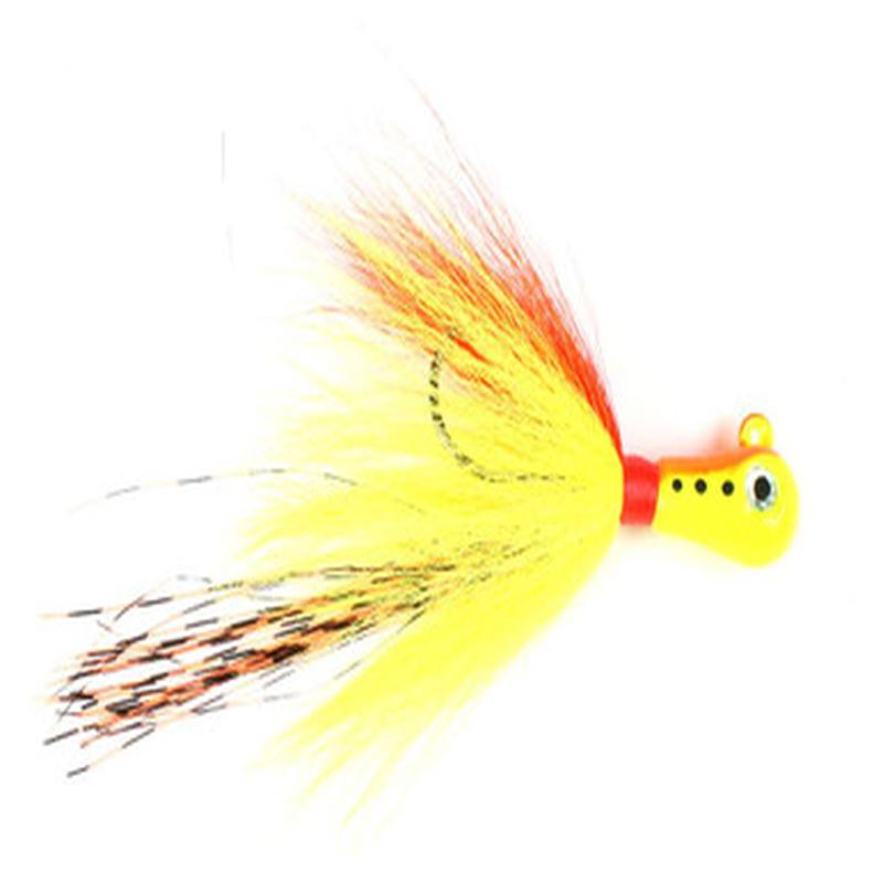 S & S Bucktails Southern Assassin Lure 3oz Tequilla Sunrise