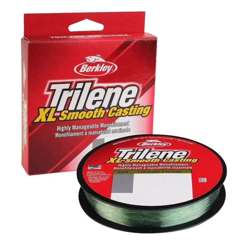 Trilene XL Filler Spool Low-Vis Green 4lb 330 yd