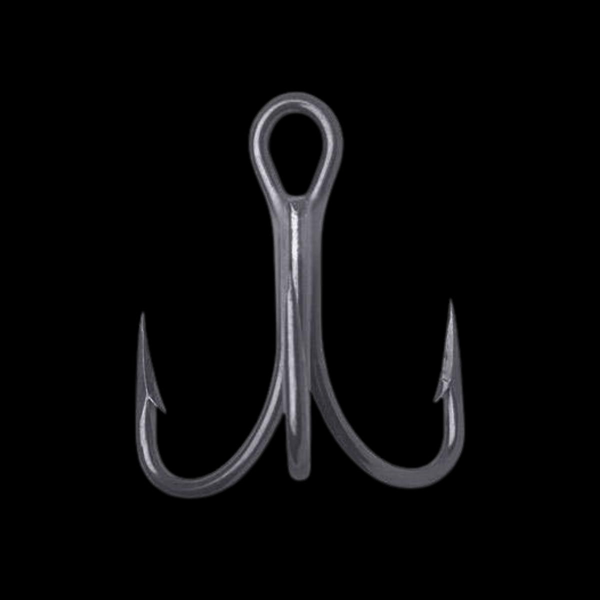 VMC O`SHAUGNESSY TREBLE SHORT #4/0 - BLACK NICKEL