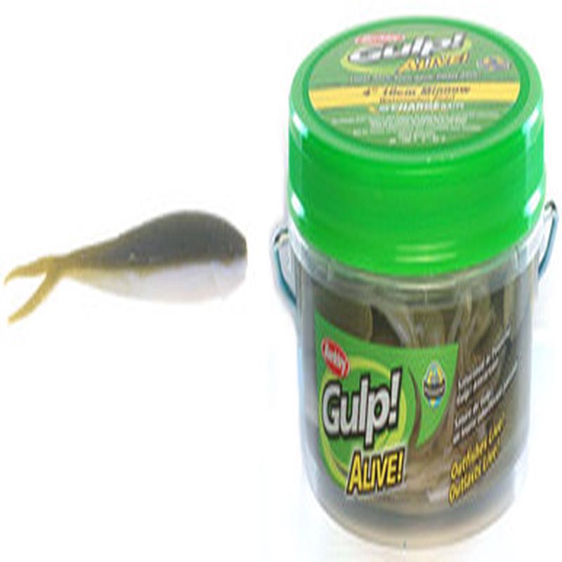 Berkley GAPMI4 12oz Gulp Alive 4'' Minnow Watermelon Pearl