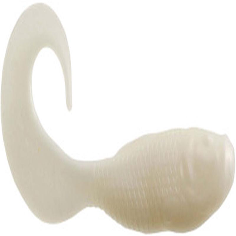 Berkley Gulp! Alive 4in Swimming Mullet - 1/2 Pint - Pearl White