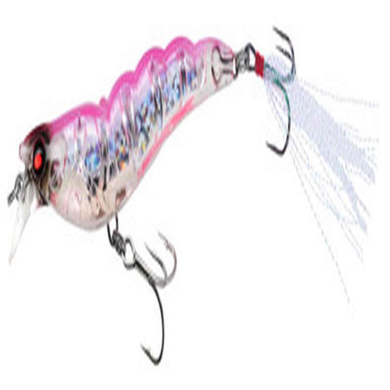 Yo-Zuri R1161 Crystal 3D Shrimp HP Holographic Hot Pink