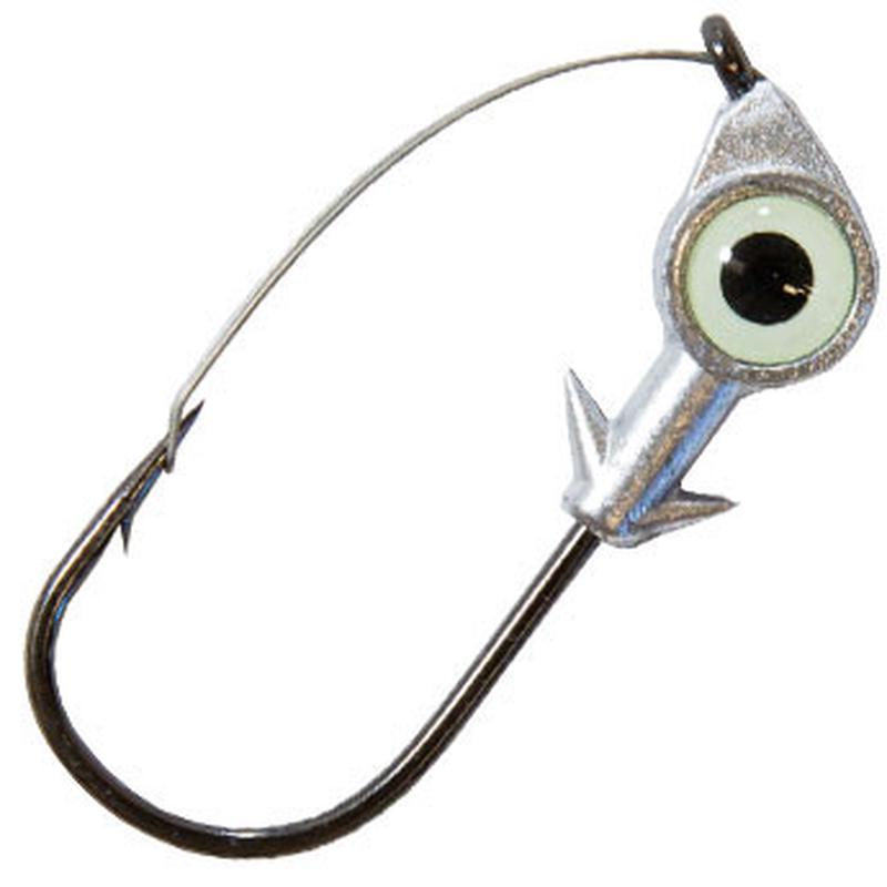 Z-Man Weedless Eye Jighead - 3/16oz - Glow