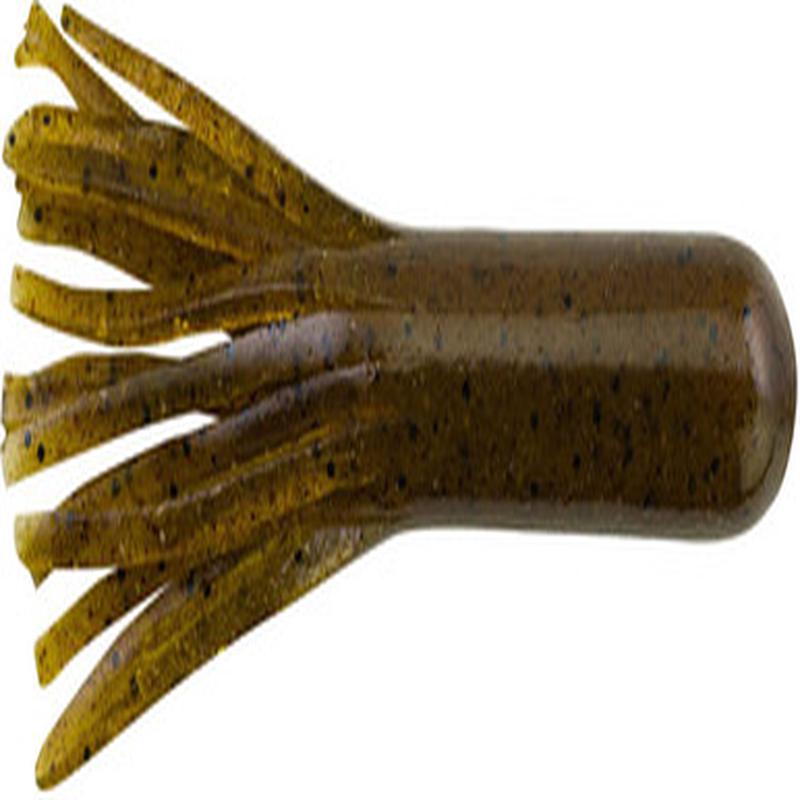 Berkley PBBPT4.5 Powerbait Power Tube Soft Bait - 4.5in Green Pumpkin