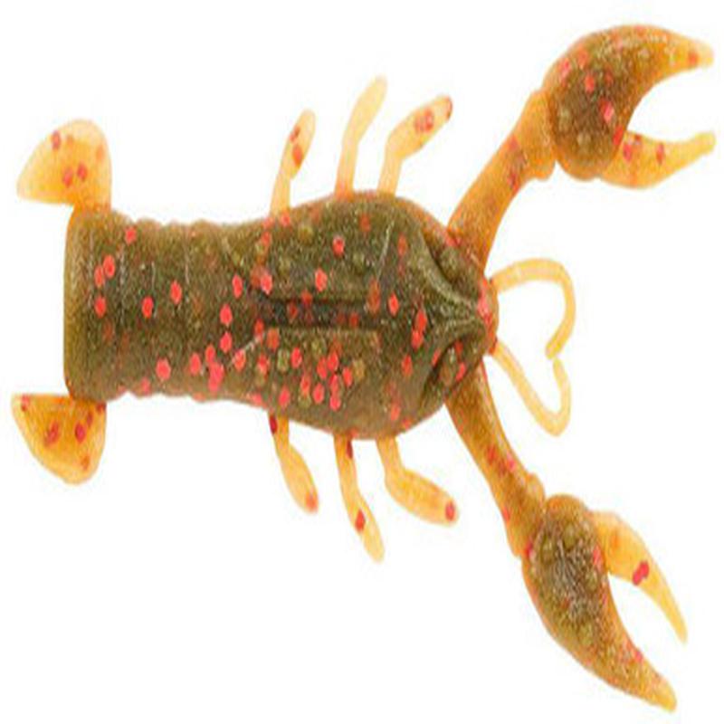 Berkley PowerBait MaxScent Lil' Trooper - Watermelon Copper/Orange w/Red