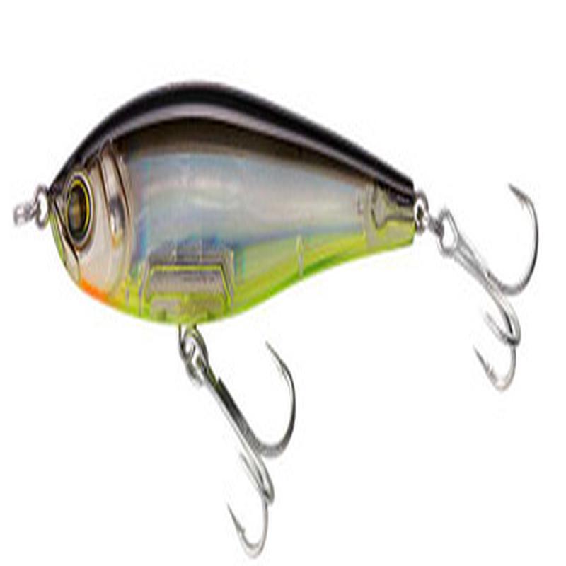 Yo-Zuri R1348 3D Inshore Twitchbait Lure - 4-3/8 in. - Black Silver Chartreuse