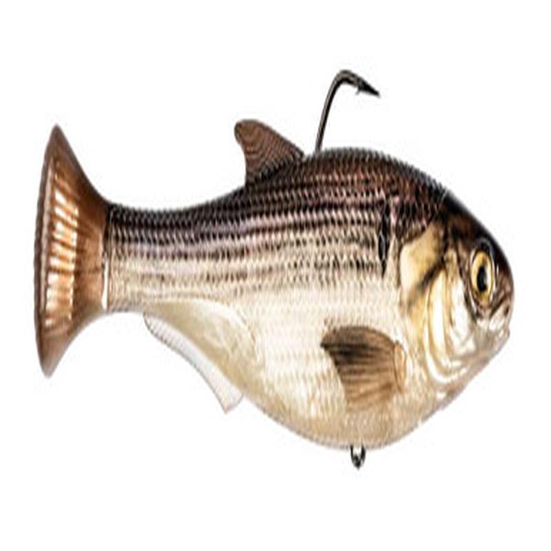 Z-Man Shadtron LT Swimbait - 4.5in - Fast Sinking - Gizzard Shad