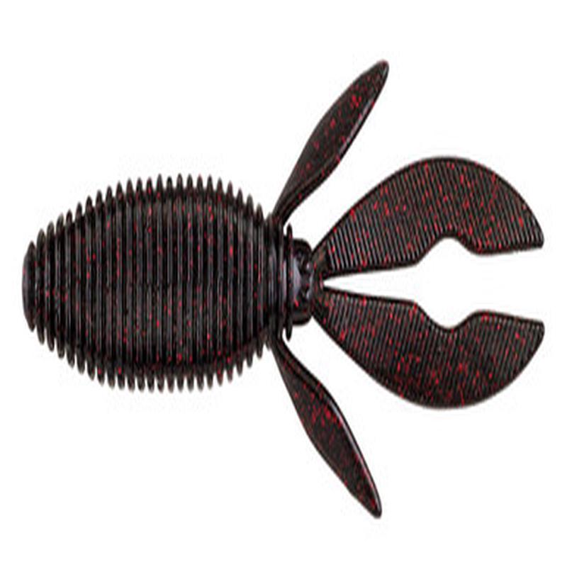 Berkley Powerbait Bunker Hawg - Black Red Fleck
