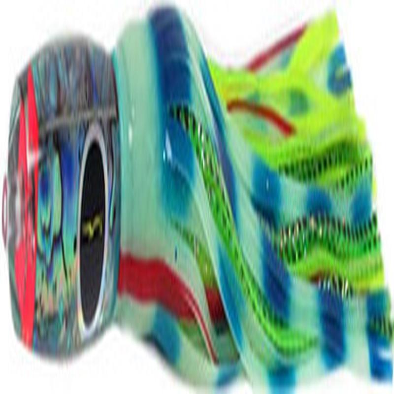 Black Bart Lures Medium Tackle Lures Mini 1656 Flat Nose Glow/Green Chartreuse Dot GLO/GCD
