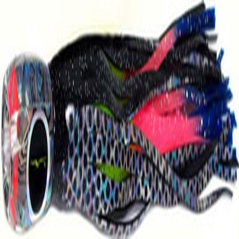 Black Bart Lures Medium Tackle Lures Tahitian Prowler Black Dot/Rainbow BKD/RA