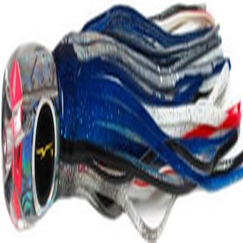 Black Bart Lures Medium Tackle Lures Tahitian Prowler Blue Foil/White BL/WH