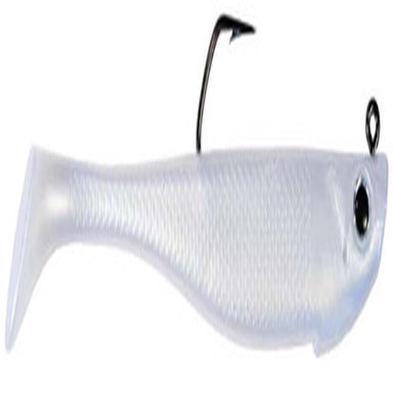 Hogy Protail Paddle Swimbait 6.5in - 3oz - Bone