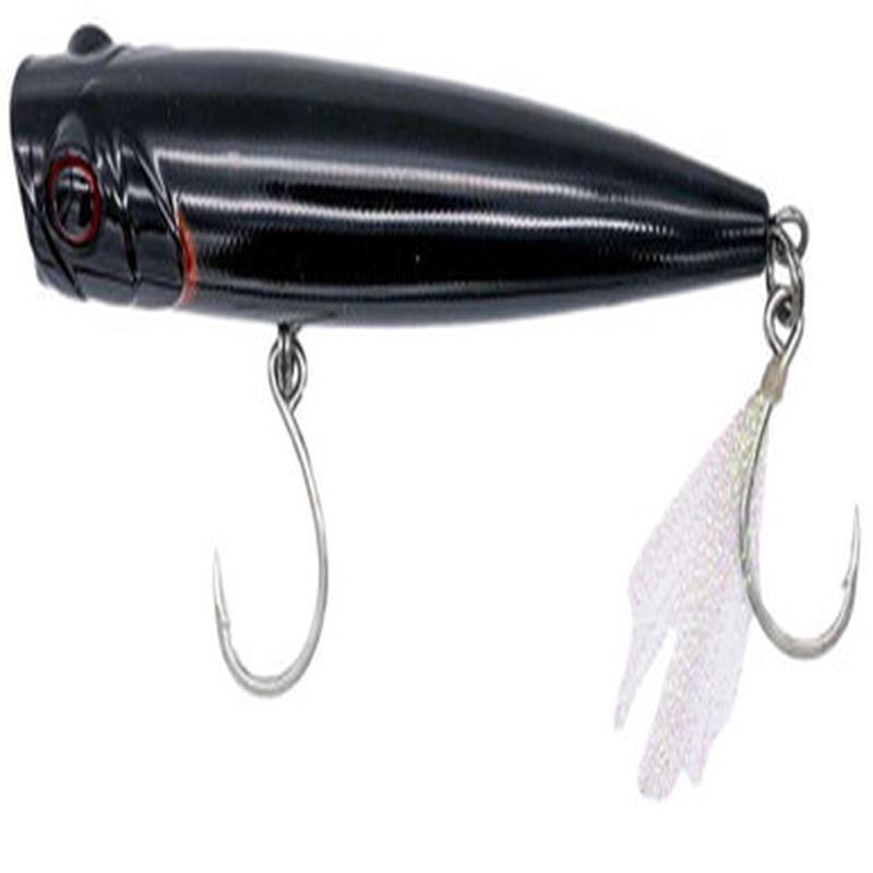 Intent Tackle Bay Series Popper - New Moon Black